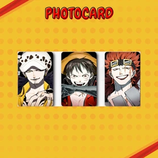 FREESHIP ⭐️ Card Bo Góc One Piece :Trio Captain - Cán Màng Nhám Chống Xước - Kháng Nước Nhẹ