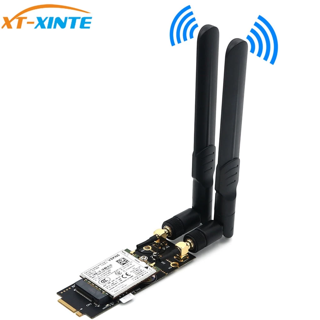 Mô Đun Chuyển Đổi XT-XINTE Key-B Sang M2 B Hỗ Trợ Thẻ SIM 5G 4G 3G LTE GSM Modem 3042 3052