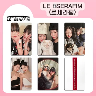 Set 5 Tấm Ảnh Lomo Card Lesserafim Kpop Đặc Biệt