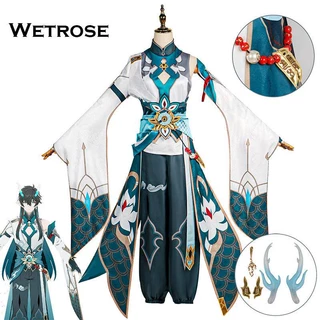 [Wetrose] Honkai Star Rail Dan Heng Imbitor Lunae Trang Phục Hóa Trang Trò Chơi Playsuit Trọn Bộ Nam Yinyue Jun