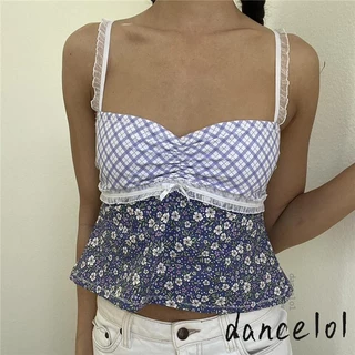 Áo Tank Top Nữ In Hoa 1O1