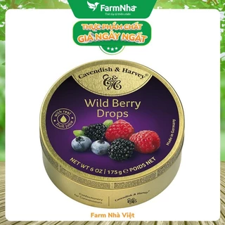 Kẹo trái cây Cavendish & Harvey Vị Wild Berry 175g - Hương vị tự nhiên tuyệt vời đến từ Đức