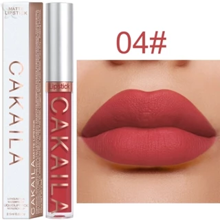 Nhung Matte Lip Gloss Dễ Mặc Lâu Dài Chống Thấm Nước Dưỡng Ẩm Chống Dính Cốc Lỏng Son Môi Gợi Cảm Môi Glaze Môi Trang Điểm Môi