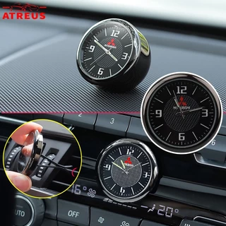 Đồng Hồ Thạch Anh Mini Dạ Quang Trang Trí Nội Thất Xe Hơi Mitsubishi Xpander Cross Pajero Outlander Sport Eclipse Attrage Triton Mirage Lancer