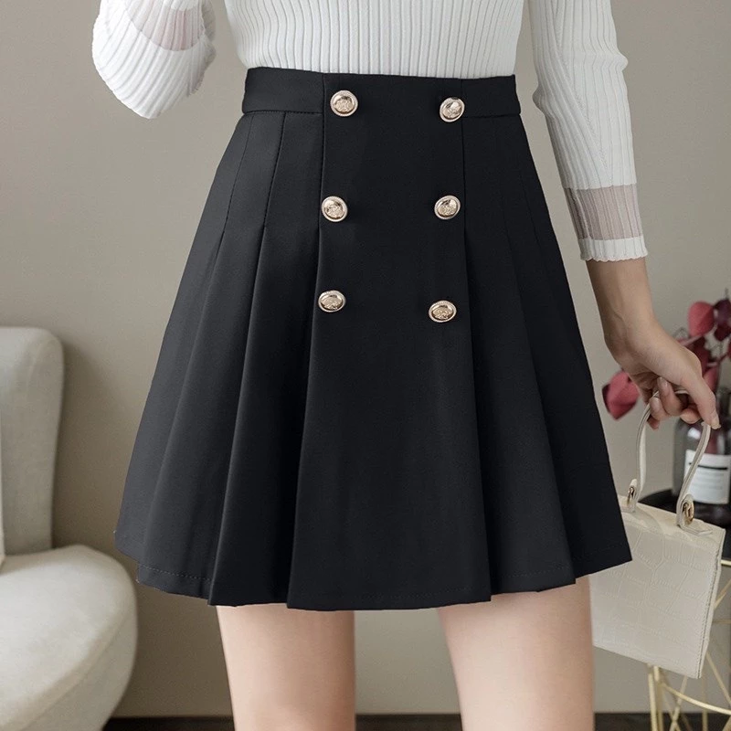Chân váy xếp ly quốc dân siêu HOT HIT mới nhất form dáng chữ A cạp eo cao, chất vải tuyết mưa cao cấp không bai xù