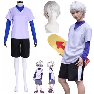 Bộ Trang Phục Hóa Trang Nhân Vật Killua Zoldyck Trong Anime Dịp Halloween Cosplay Costume