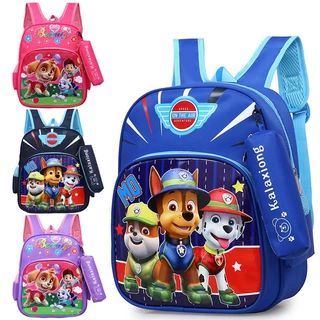 Ba Lô Đi Học Họa Tiết Hoạt Hình Paw Patrol Dễ Thương Cho Bé Từ 3-6 Tuổi