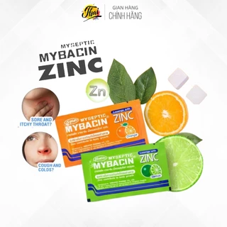 Kẹo ngậm ho tăng đề ngăn ngừa MYSEPTIC MYBACIN ZINC Thái Lan