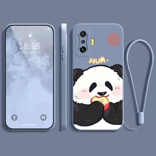 ốp lưng xiaomi POCO F4 GT 5G redmi K50 gaming Ốp điện thoại dẻo Gấu trúc mắn