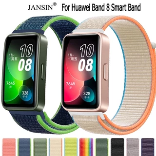 Jansin Dây Đeo Nylon Thể Thao Cho Đồng Hồ Thông Minh Huawei Band 8 Smart Band