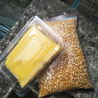 Combo bắp rang bơ - hạt bắp ngô mỹ + bơ ( tỉ lệ nổ 99% ) POPCORN