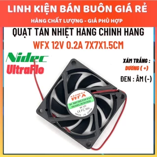 Quạt tản nhiệt WFX 12V 7x7x1.5CM