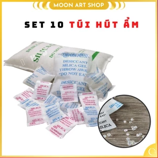 Set 10 gói hút ẩm bảo quản giấy hoặc tranh vẽ