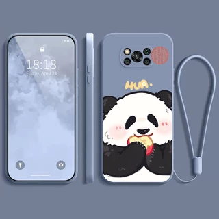 ốp lưng  xiaomi POCO X3 POCO X3 NFC POCO X3 PRO Ốp điện thoại dẻo Gấu trúc mắn