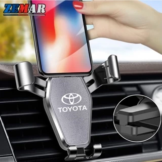 Giá Đỡ Điện Thoại Cảm Biến Trọng Lực Cho Xe Hơi Toyota Agya Raize Calya Avanza Veloz Rush Kijiang Innova Yaris Corolla Cross bZ4X RAV4 Vios Fortuner CHR Camry