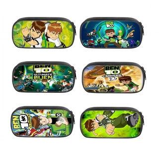 Túi Đựng Bút Chì Sức Chứa Lớn Có Khóa Kéo In Hình anime hacker ben10 Hợp Thời Trang Mới