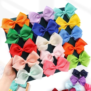 Set 2 kẹp tóc nơ KIDSBOWS 4.5 inch thời trang ngọt ngào cho bé gái