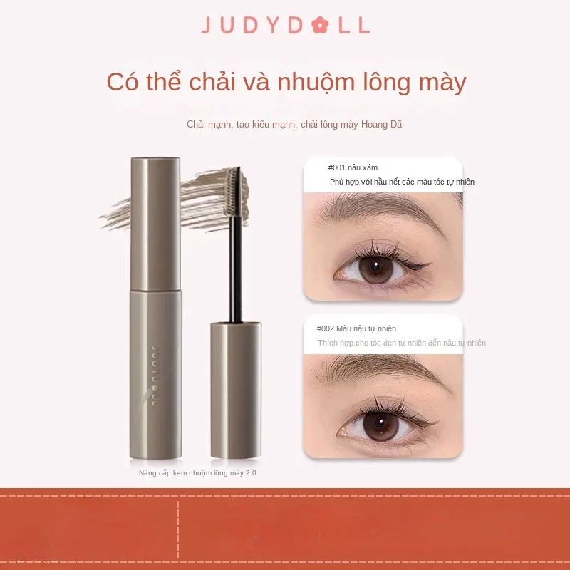 Kem Nhuộm Lông Mày Judydoll Judydoll Lâu Trôi Chống Thấm Nước Không Phai Màu Trang Điểm Tự Nhiên