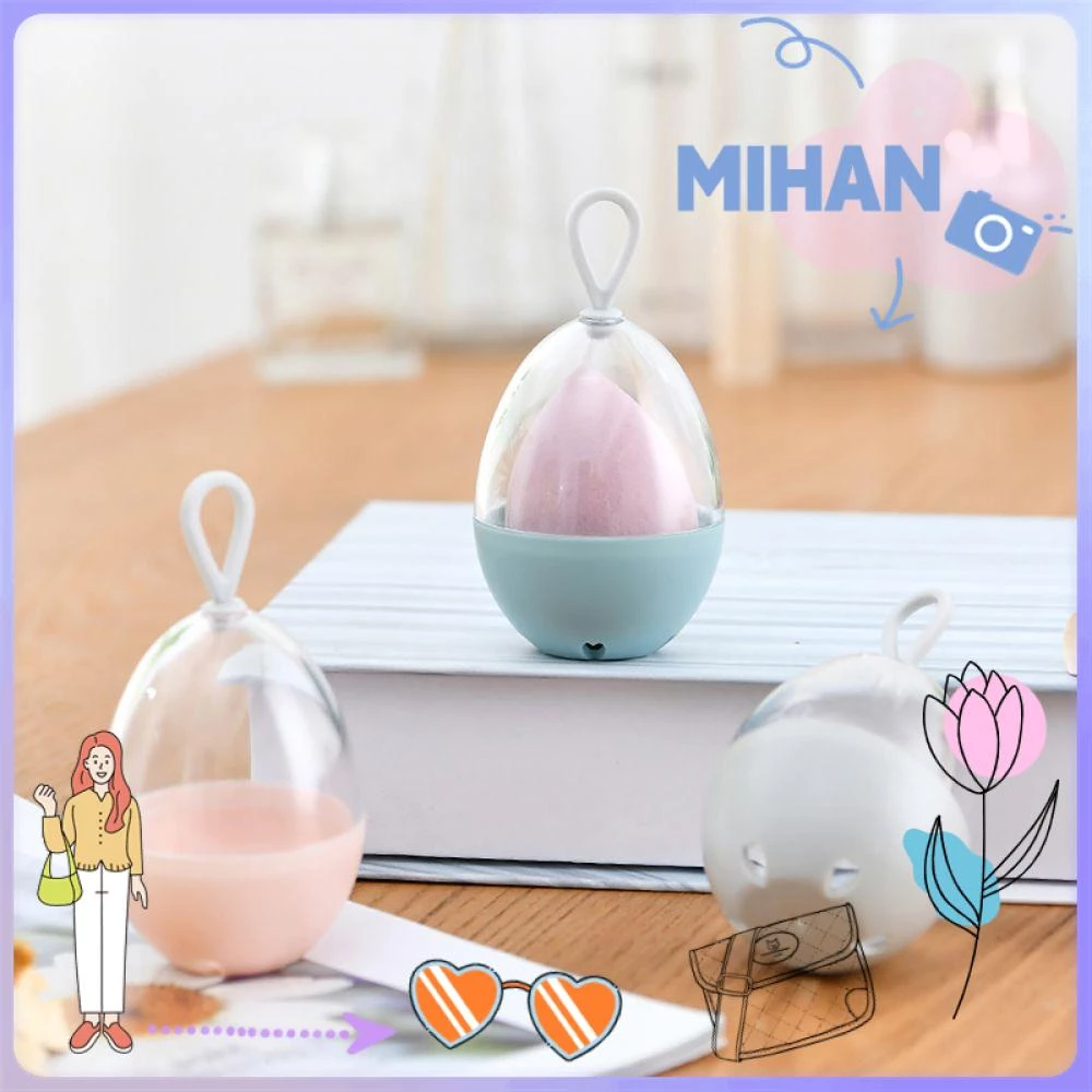 [Hàng mới về] Hộp đựng mút trang điểm bằng nhựa chất lượng cao tiện dụng