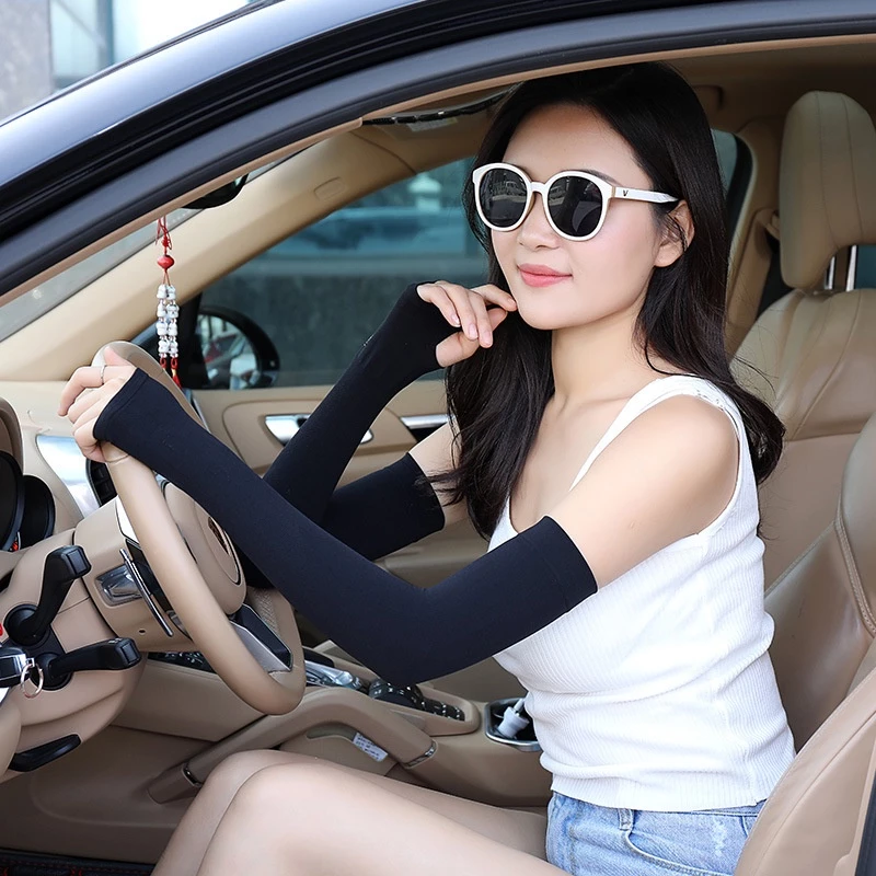 Bộ 2 Ống Tay Chống Nắng, Găng Tay Chống Nắng Mỏng Nhẹ Phong Cách Hàn Quốc  [ Hỏa Tốc HCM ]