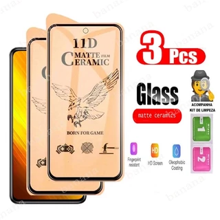 Set 3 Kính Cường Lực Gốm Chống Dấu Vân Tay Cho TECNO spark 10 Pro TECNO spark GO 2023 2022 9 8 7 Pro 10C 8C Pova 2 3 4 Pro