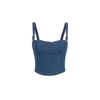 TATICHU - Corset Jean 2 dây - RIN Denim Corset New Version