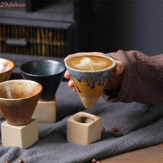 Dalton coffee mug sáng tạo mới lạ gốm sứ phễu hình đồ uống retro