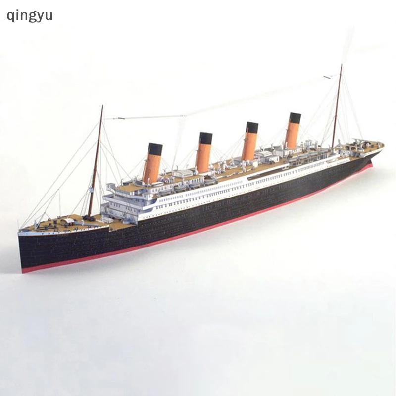 Qingyu Mô Hình Tàu titanic 3d Bằng Giấy Tỉ Lệ 1: 400