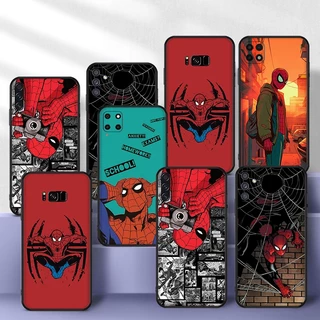 Ốp điện thoại Spider Man Samsung Note 8 Note 9 Note 10 Plus 10 Lite Note 20 Uitra