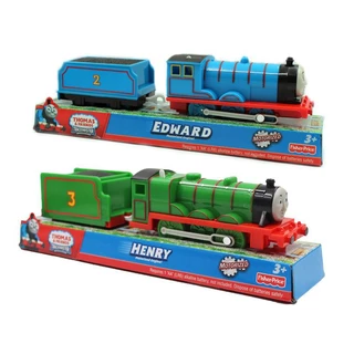 Thích hợp cho tàu điện Thomas số Fisher-Price 2 Đồ chơi trẻ em bằng nhựa Edward Đồ chơi đường ray xe lửa điện