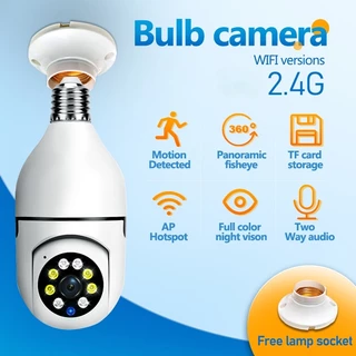 E27 cctv webcam 1080 HD light 2.4G wifi không dây tự theo dõi với cuộc gọi đám mây hai chiều Giám sát 360 độ an ninh gia đình