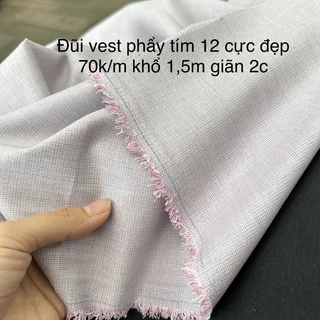 Vải đũi vest -công sở không nhăn- may quần mùa hè, váy bộ cực đẹp mát