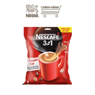 Bịch Nescafe 3IN1 Cà phê sữa Vị nguyên bản (46 gói x 17g)