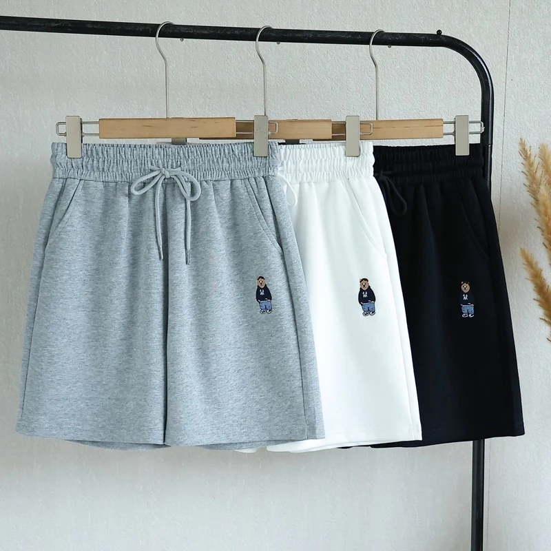 Quần Short Thể Thao cotton Ống Rộng Thời Trang Mùa Hè Dành Cho Nữ