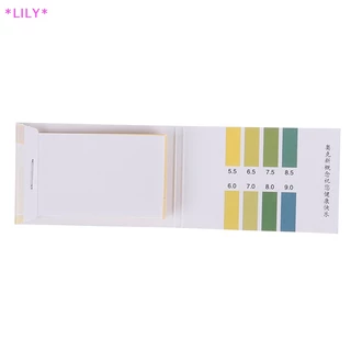 Lily 80 Dải mét chỉ số giá trị pH 5.5-9.0 kiềm axit litmus thử nghiệm giấy uuu