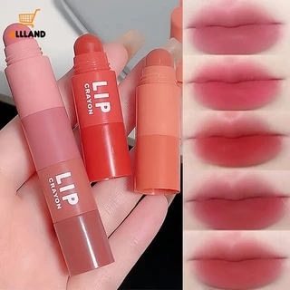 [yêu Thích] 4 in 1 nude matte lipstick pencil kit / velvet sexy red lip tint non-stick cup multicolour lipstick pen / makeup lips cosmetic set