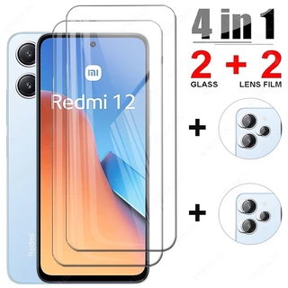 Dành Cho Xiaomi Redmi 12C 13 12R 12 A2 + Note 12S 12 Pro 4G 2024 Kính Cường Lực Bảo Vệ Toàn Diện Kính Bảo Vệ Màn Hình