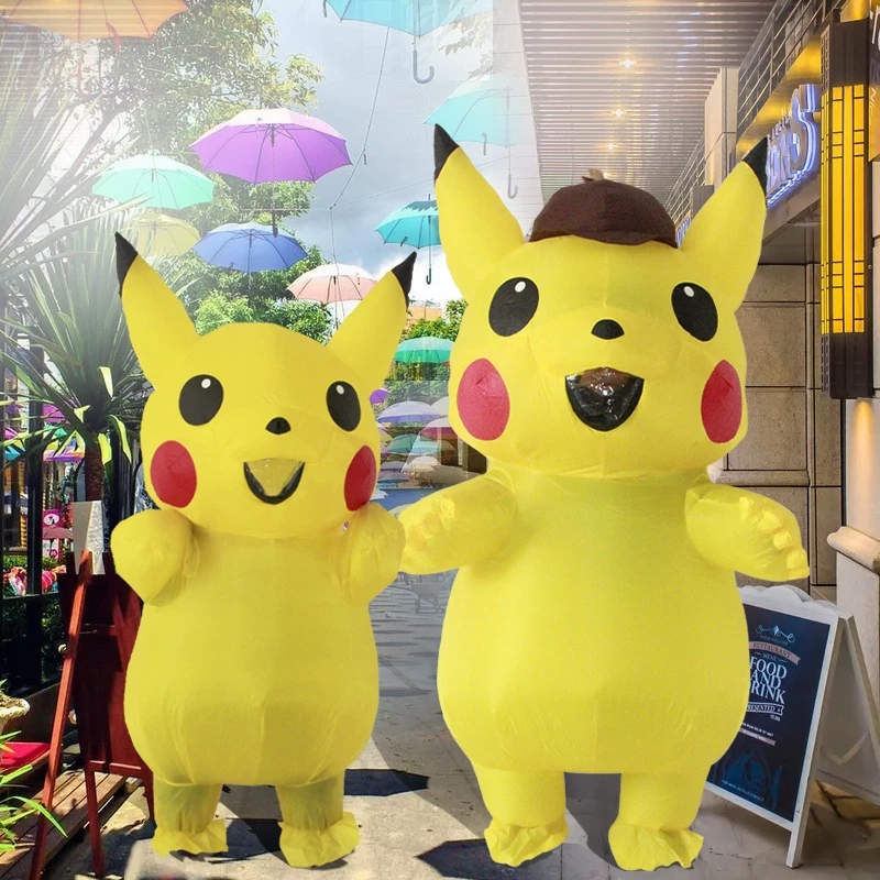 Bộ Đồ Bơm Hơi Hóa Trang Pikachu 150-180cm