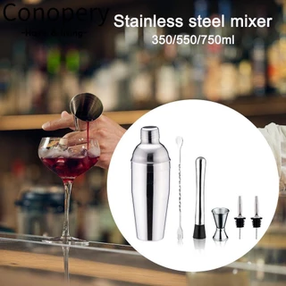 Conopery Bộ 6 Dụng Cụ Pha Chế Cocktail Bằng Thép Không Gỉ Tiện Dụng Cho Bartender