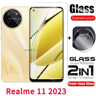 Realme 11 2023 full cover kính cường lực flim cho realme realmi 11 11 realme11 11realme 2023 4g 5g mặt trước phim mặt sau kính mặt sau ống kính máy ảnh bảo vệ màn hình