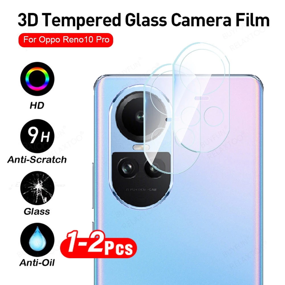 ​Đối với oppo reno10 3d clear camera protector oppo reno10 pro reno 10 pro + 5g reno10 pro plus 10pro full cover lens case kính bảo vệ