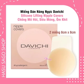 Miếng Dán Nâng Ngực Davichi Silicone Lifting Nipple Covers - Nhiệt Tự Thân, Chống Mồ Hôi, SIêu Mỏng, Ôm Khít