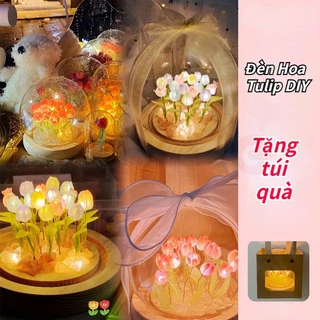 Đèn Ngủ Hình Hoa Tulip Lãng Mạn Dùng Làm Quà Tặng Ngày Của Mẹ DIY