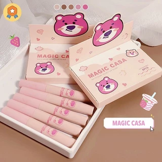 Set 5 Son Kem Nhung Lì Không Dễ Phai Không Dính Cốc MAGIC CASA JP2