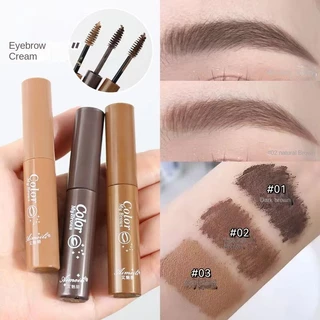 Mascara Trang Điểm Lông Mày / Lông Mi Novo Chống Nước Không Dễ Phai Màu Nâu Đậm Tự Nhiên