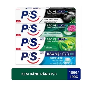 Kem đánh răng P/s chăm sóc toàn diện bảo vệ 123 (180g/190g)