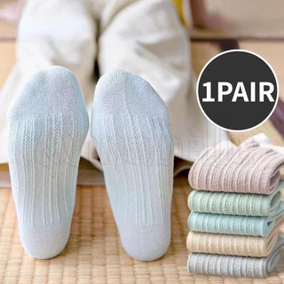 Vớ Cotton Cổ Thấp Chống Trượt Mềm Mại / Thoải Mái Thoáng Khí Phong Cách Thể Thao Cho Nữ