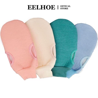 EELHOE Pure Color Găng Tay Tắm Không Đau Nhẹ Nhàng Tẩy Tế Bào Chết Khăn Làm Sạch Tẩy Tế Bào Chết Hai Mặt Găng Tay Tắm Bọt Biển Mềm Tắm Showemitt Phụ kiện tắm miiki_vn