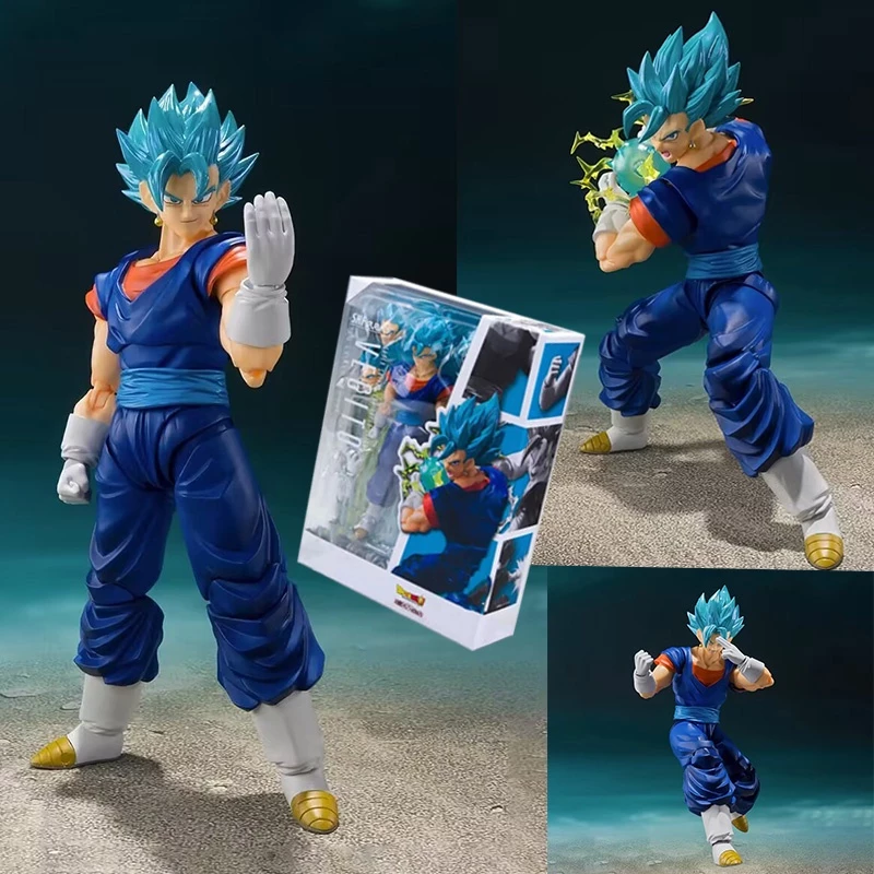 Dragon Ball S.H.Figuarts Super Vegito Siêu Saiyan Thần Nhân Vật Hành Động Anime Bộ Mô Hình Hoàn Thiện Trẻ Em Quà Tặng Trang Trí Phòng