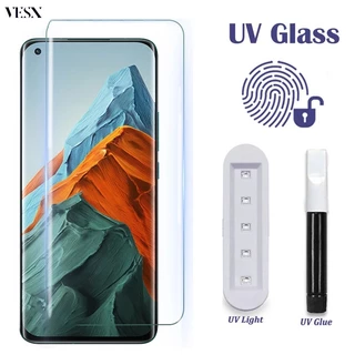 Dán keo UV cao cấp Kính cường lực màn cong Cho OPPO Reno 11 10 8T 6 5 4 Find X7 Ultra X6 X5 X3 X2 Pro Plus Pro+ Reno10 Reno8 Reno6 Reno5 4G 5G 2023